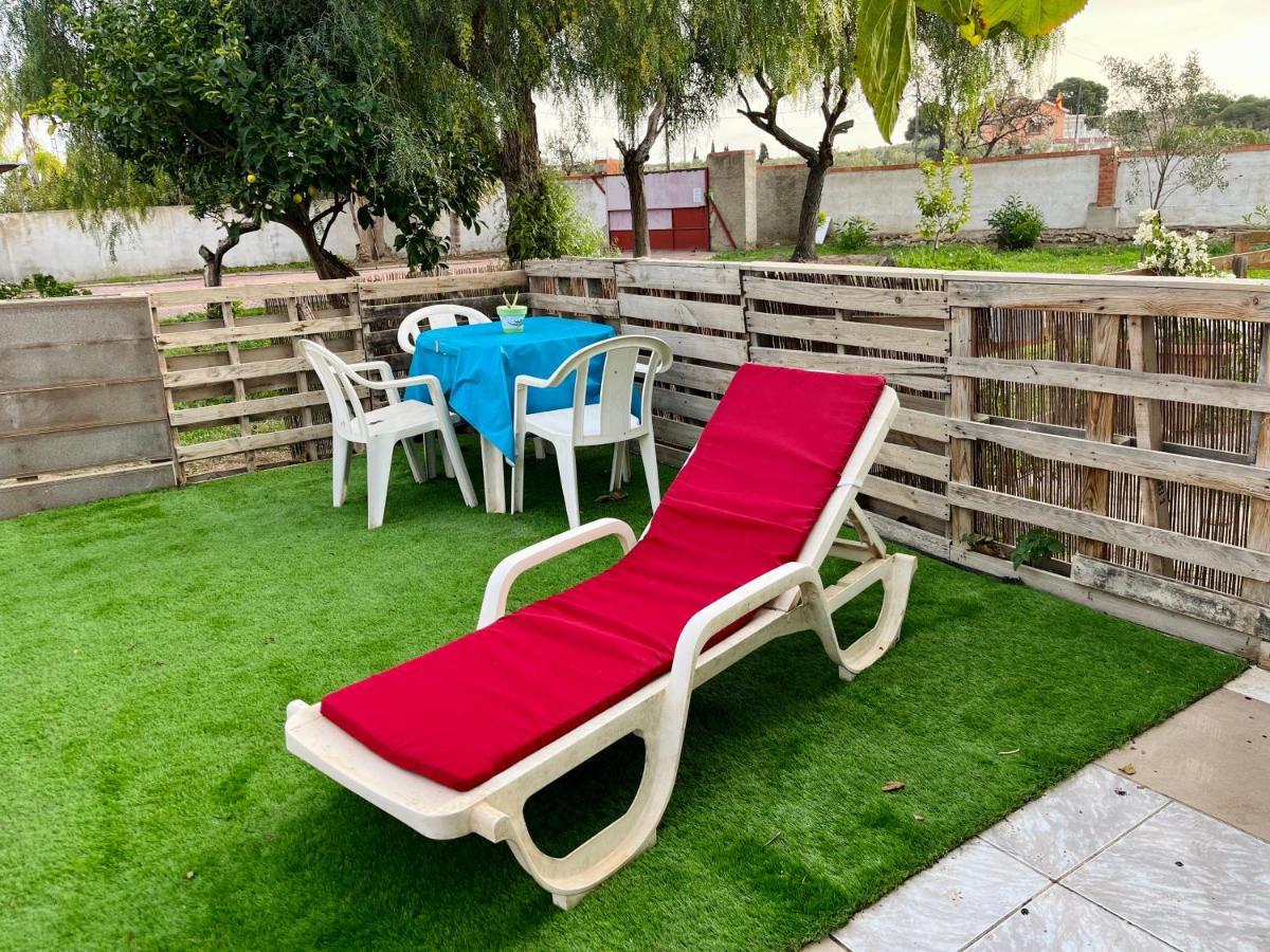 Estudio Adosado Acogedor Con Jardin, Barbacoa Y Parking Privado Alicante Ngoại thất bức ảnh